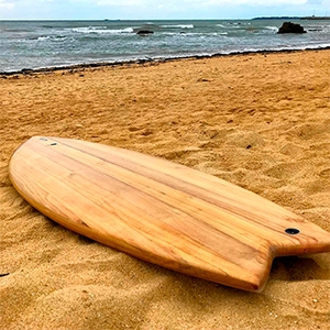 Planche surf bois