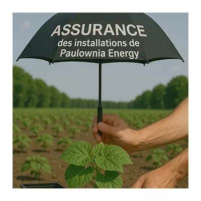 Assurance vie pour un plant de paulownia