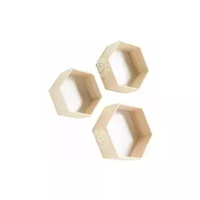 Estante de pared 3pcs Paulownia-04