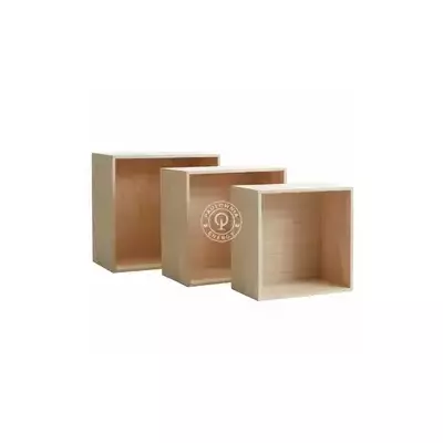 Estantería de pared 70х11х75см Paulownia-02